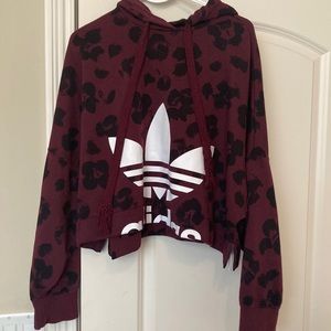 Adidas cropped hoodie